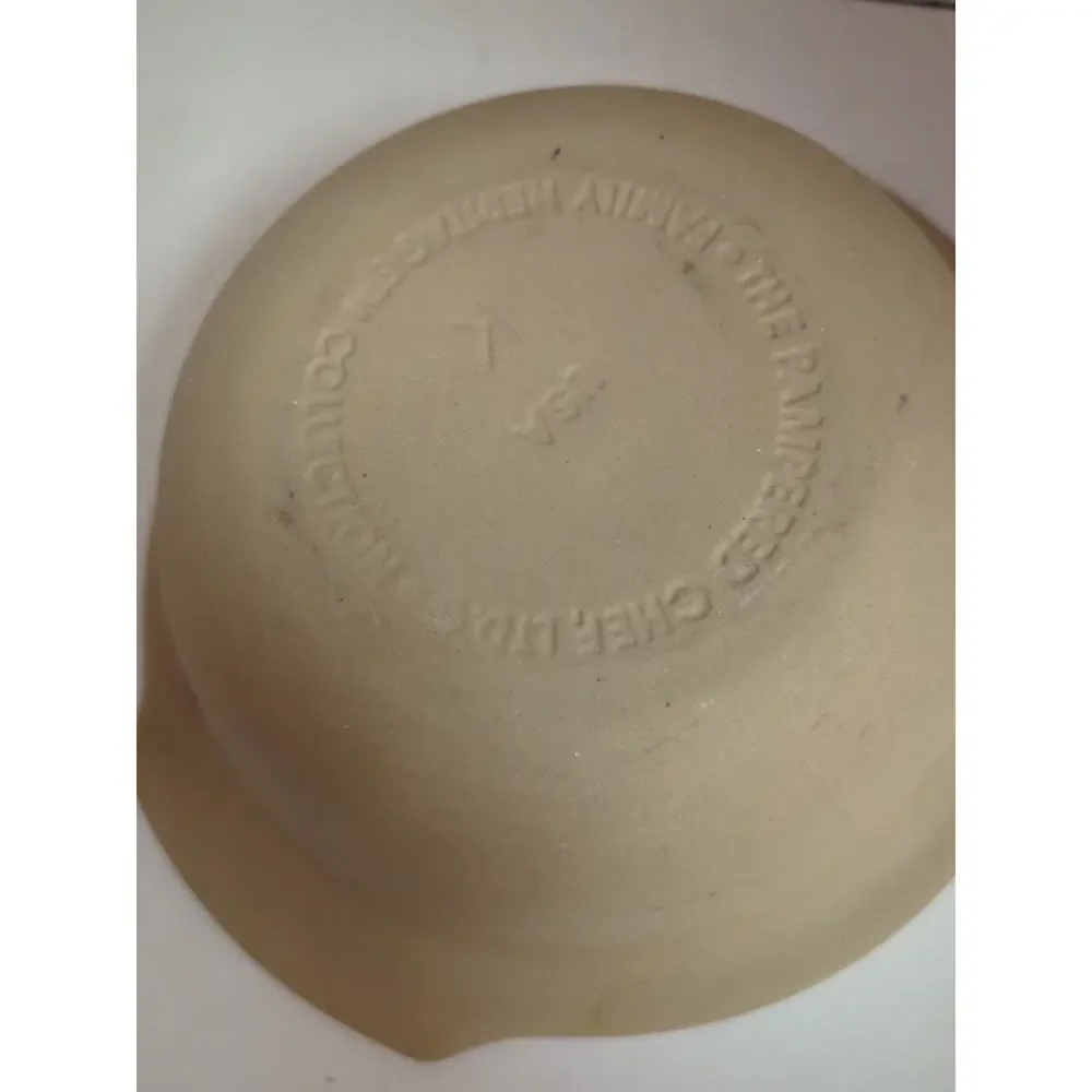 Pampered Chef Stoneware Baking Bowl Family Heritage 10